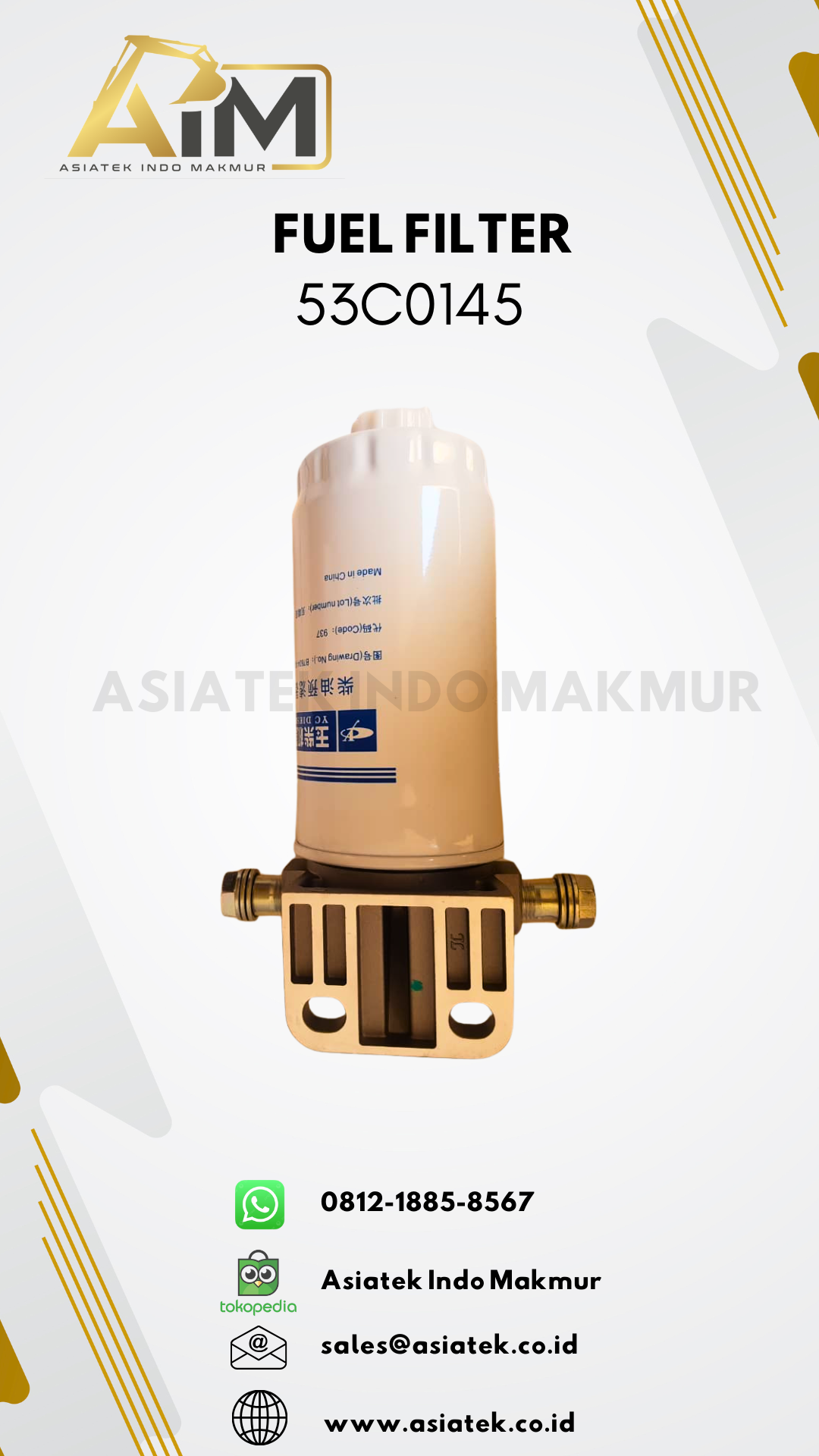 FUEL FILTER (53C0145)